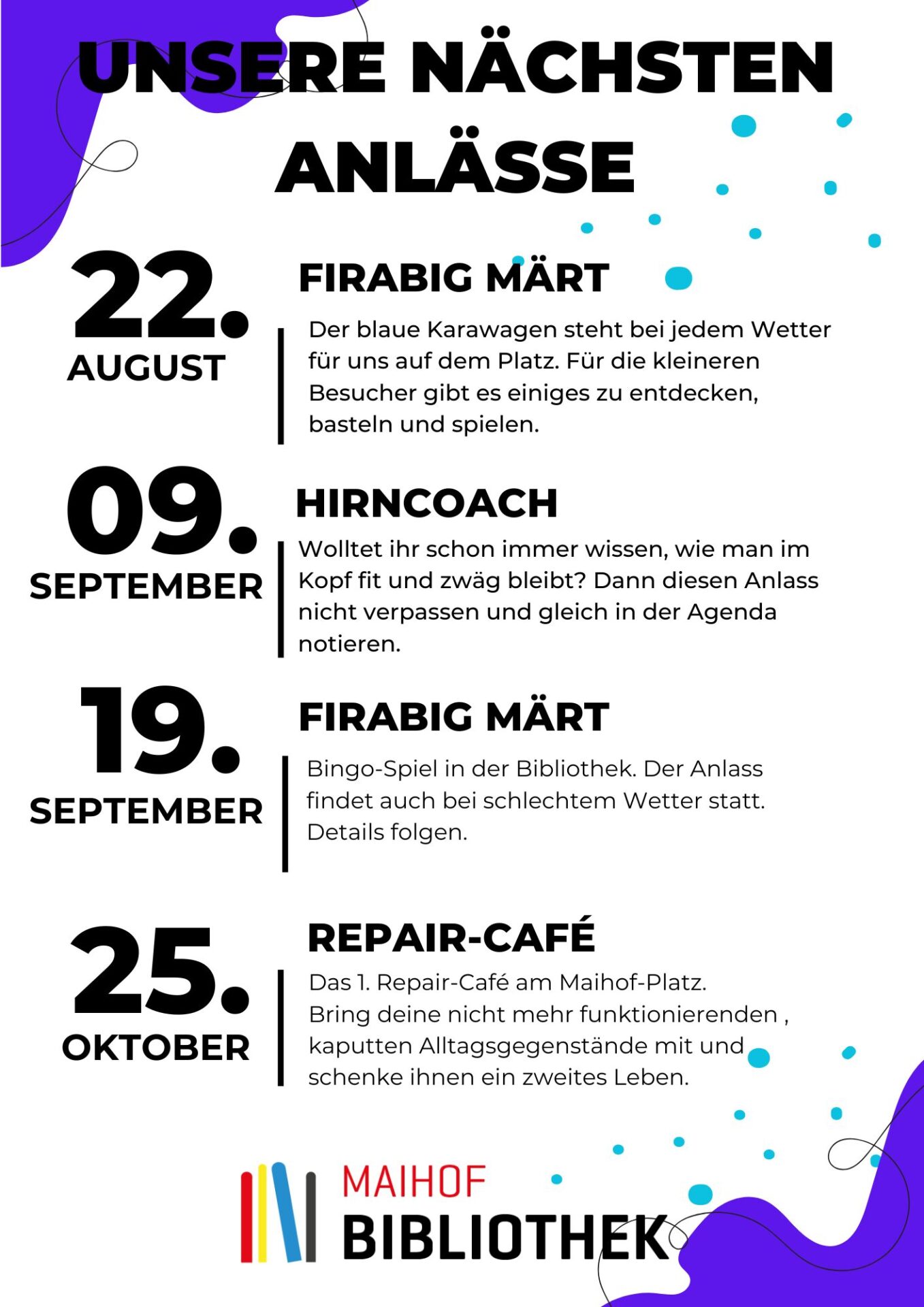 Vorschau August